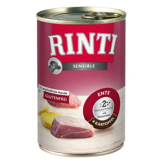 Rinti Sensible 6 X 400 G And Og Potet Med Kyllinglever