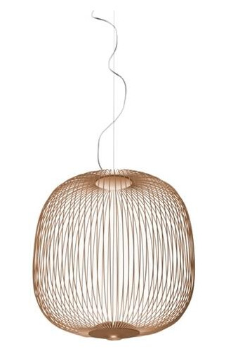 Foscarini MyLight Spokes 2 Midi Taklampe Kobber Foscarini MyLight Spokes 2 Midi Taklampe Kobber