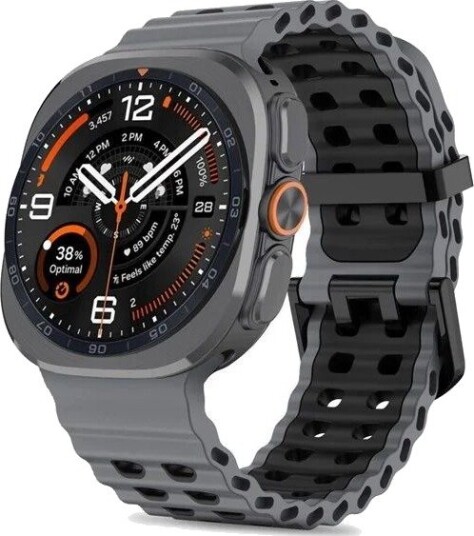Tech-Protect Iconband Pro for Samsung Galaxy Watch Ultra/Ultra2 47mm - Gray/Black