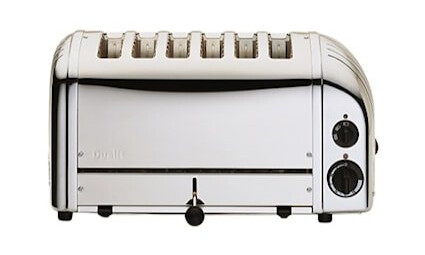 Dualit Classic Brødrister 6 skiver Rustfritt stål med Manuell Stopp og Utviklingsfunksjon Dualit Classic Brødrister 6 skiver Rustfritt stål med Manuell Stopp og Utviklingsfunksjon