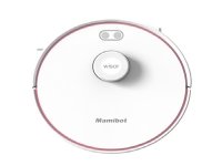 Mamibot EXVAC880 T+ White Uten pose Hvit Rund 0,6 l 75 dB 0,37 l