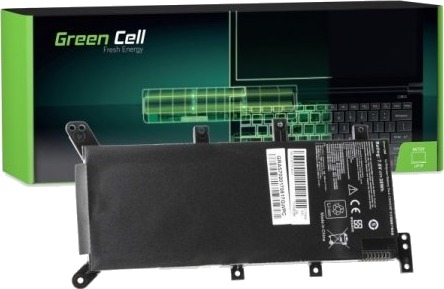 Green Cell Batteri Til Bærbar Pc Tilsvarer: Asus C21n1347 Litiumpolymer 4-Cellers 4000 Mah Svart AS70 Green Cell Batteri Til Bærbar Pc Tilsvarer: Asus C21n1347 Litiumpolymer 4-Cellers 4000 Mah Svart AS70