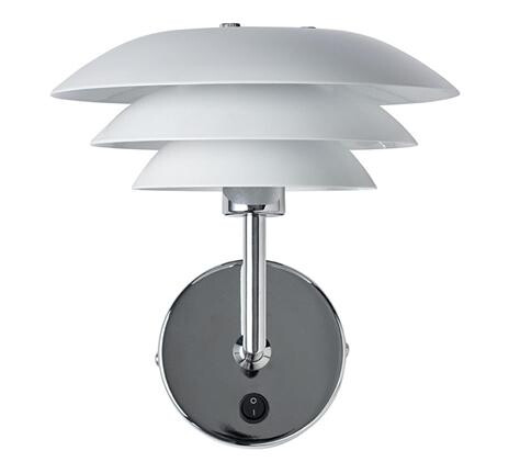Dyberg Larsen DL20 Vegglampe Hvit Dyberg Larsen DL20 Vegglampe Hvit