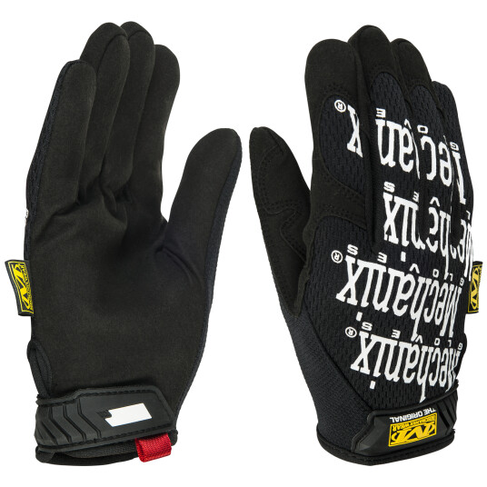Mechanix Original Mechanix hanske  XXL / 11 Sort / hvit