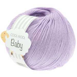 Lana Grossa Cool Wool baby Garn 268 Lilla Lana Grossa Cool Wool baby Garn 268 Lilla