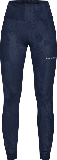 Röhnisch Women's Untamed Emboss Tights Beetle Emboss Navy S
