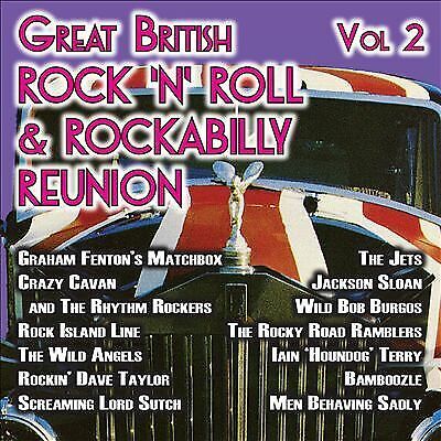 MediaTronixs VARIOUS ARTISTS : THE GREAT BRITISH ROCK N ROLL AND ROCKAB CD Pre-Owned