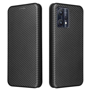 OnePlus Nord CE 2 Lite 5G Flip-deksel Karbonfiber Svart