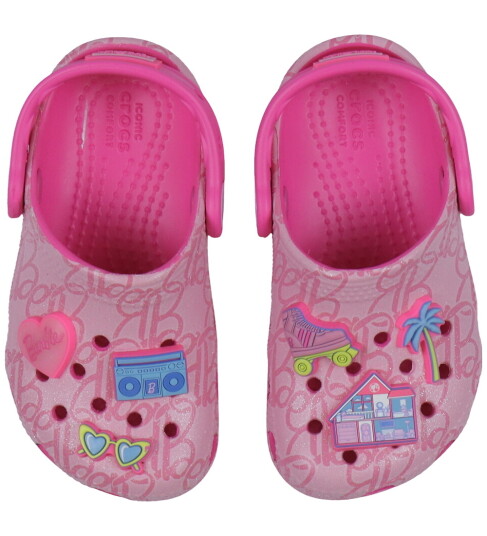 Crocs Mattel Pink Barbie Cls Clg T - Pink - 23/24 Crocs Mattel Pink Barbie Cls Clg T - Pink - 23/24