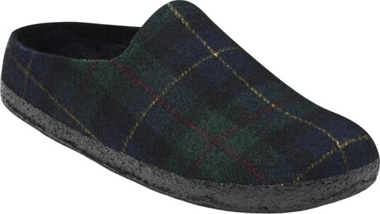 Birkenstock Amsterdam Wrapped Dip Flerfarget Herresko med Lammefellsdekksåle, Str. 44