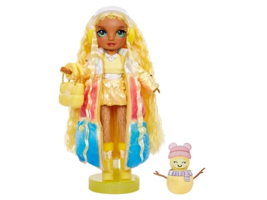 Rainbow High Winter Wonderland DollSunny Yellow Motedukke Jente 4 År Gutt/Jente 280 Mm Flerfarget Rainbow High Winter Wonderland DollSunny Yellow Motedukke Jente 4 År Gutt/Jente 280 Mm Flerfarget