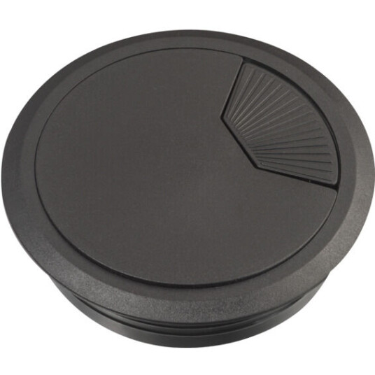 Schneider Electric Kabelgjennomføring 2 stk 80mm Sort - 1283928