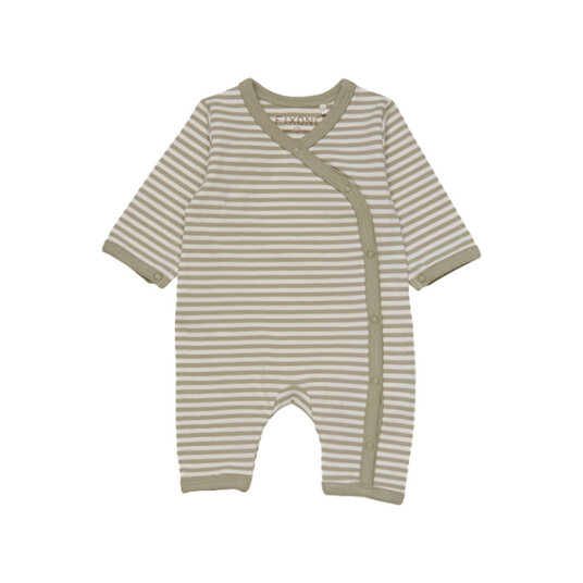 Fixoni Prematur Heldress Tea green Stripe