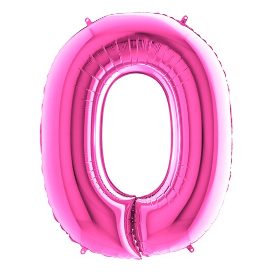 Ballongkungen AB Bokstavballong Rosa - Bokstav O