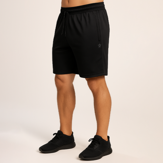 Star Wear Star Mesh Shorts Svart Small