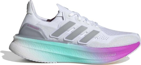 Adidas Women"s Ultraboost 5 Cloud white/Halo silver/Purple burst 40 Adidas Women"s Ultraboost 5 Cloud white/Halo silver/Purple burst 40