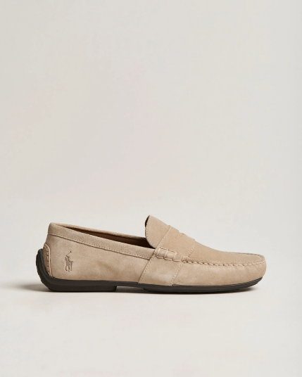 Polo Ralph Lauren Reynold Suede Driving Loafer Milkshake Polo Ralph Lauren Reynold Suede Driving Loafer Milkshake