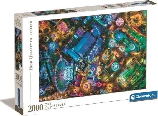 Clementoni Puzzle HQC Winter Wonderland in London Aerial View 2000 pieces 2D Puslespill
