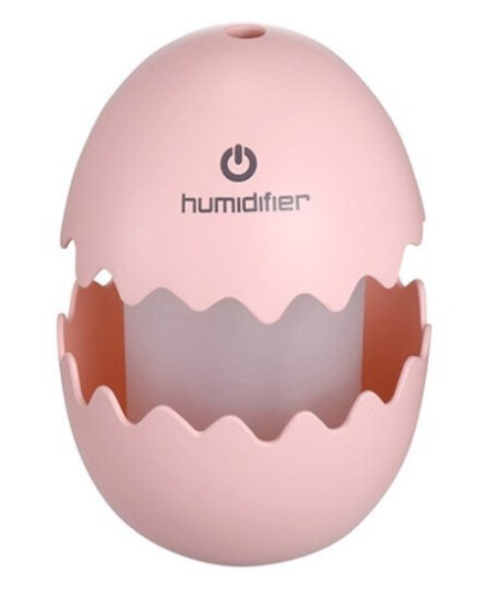 Funny Egg luftfukter med fargerik belysning, Rosa Funny Egg luftfukter med fargerik belysning, Rosa