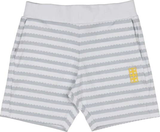 LEGO® Wear Shorts   LWPanille   Light Grey   LEGO® Wear   10 år 140   Shorts Grå Hvit