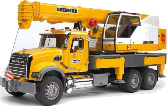 Bruder Mack Granitt Liebherr Kranbil Bror 2818