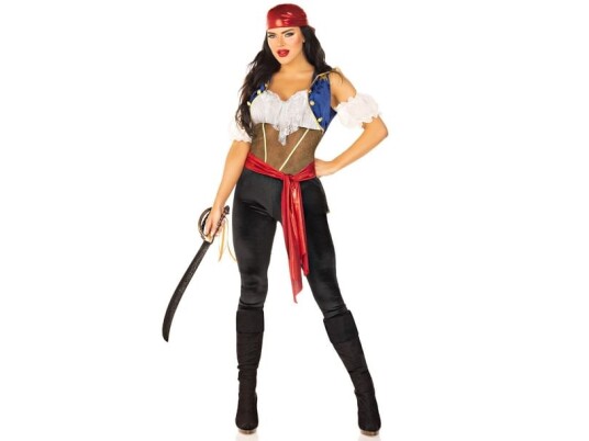 Leg Avenue Europe Sultry Pirate Kostume Leg Avenue Europe Sultry Pirate Kostume