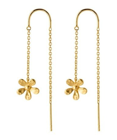 Pernille Corydon Wild Poppy Earchains Forgylt Sølv Sterling 925 Pernille Corydon Wild Poppy Earchains Forgylt Sølv Sterling 925