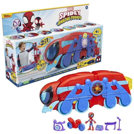 Marvel Spidey Og Hans Fantastiske Venner Spider Crawl-R Marvel Spidey Og Hans Fantastiske Venner Spider Crawl-R