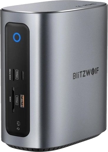 Blitzwolf Dokkingstasjon 17-I-1 Bw-Th15 (2Xhdmi+Displayport+4Xusb-C+3Xusb-A+Usb-A 3.0+Usb-C 3.1+Usb-C 3.2+Usb-C Pd+Rj45+Microsd+Sd+3,5 Mm) Blitzwolf Dokkingstasjon 17-I-1 Bw-Th15 (2Xhdmi+Displayport+4Xusb-C+3Xusb-A+Usb-A 3.0+Usb-C 3.1+Usb-C 3.2+Usb-C Pd+Rj45+Microsd+Sd+3,5 Mm)