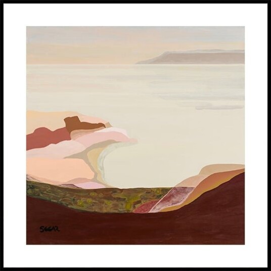 Apricot Sky Poster Plakat / 30x40cm Apricot Sky Poster Plakat / 30x40cm