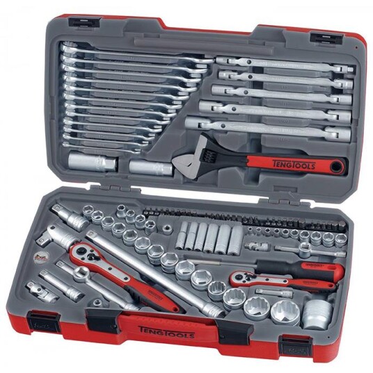 Teng Tools TM106 Verktøysett 106 deler, Håndverktøy Teng Tools TM106 Verktøysett 106 deler, Håndverktøy