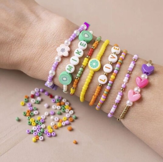 Creativ Company Smykkekit Fargerike armbånd