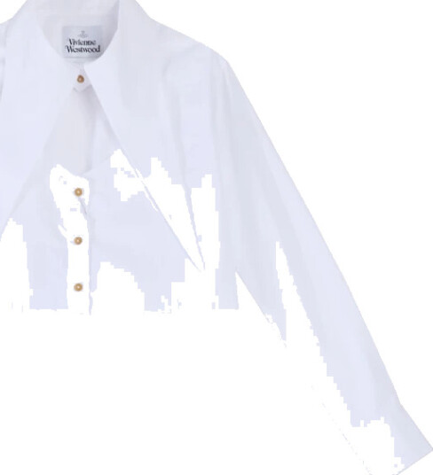Vivienne Westwood Dame Bluser & Skjorter Hvit L, Vivienne Westwood Dame Bluser & Skjorter Hvit L,