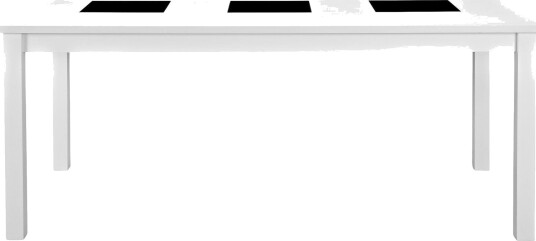 Jasmin Forlengningsbart Spisebord 180 cm - Hvit Jasmin Forlengningsbart Spisebord 180 cm - Hvit