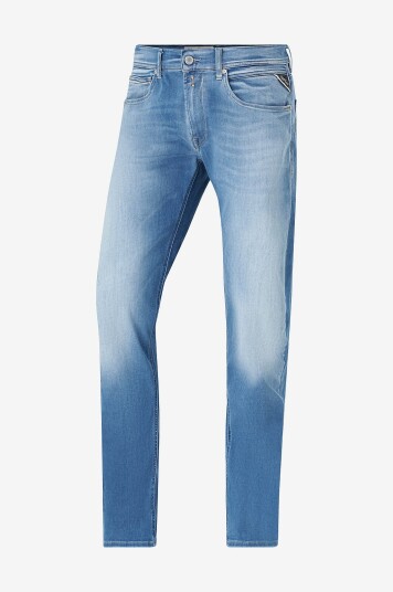 Replay Jeans Grover Hyperflex Blå
