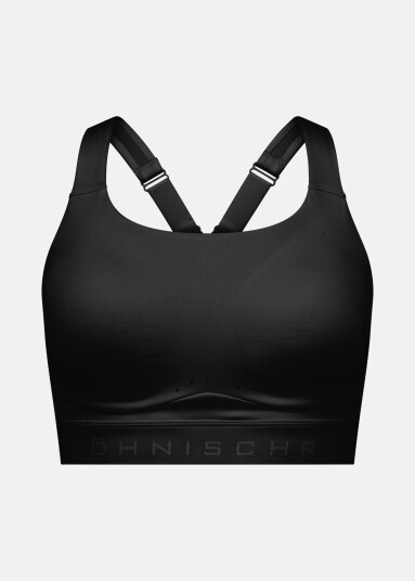 Röhnisch Firm High Support Sportsbra BLACK 2XL Sport BH Röhnisch Firm High Support Sportsbra BLACK 2XL Sport BH