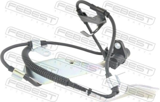 Sensor, ABS FEBEST 01606-018