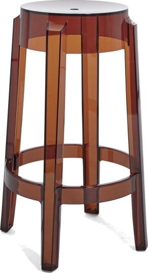 Kartell Charles Ghost Barkrakk H65 Ravfarget