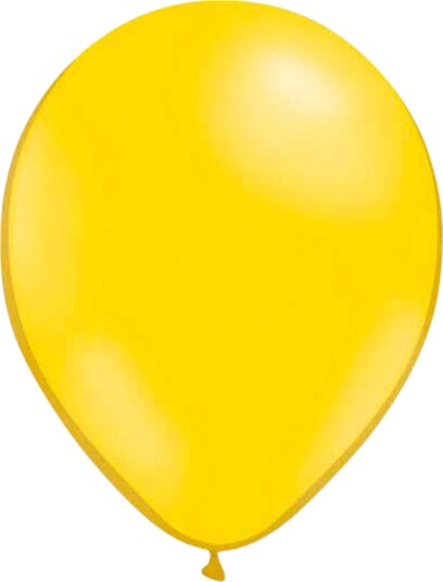 Ballongkungen Ballonger Gule 100-pakning 12105-100