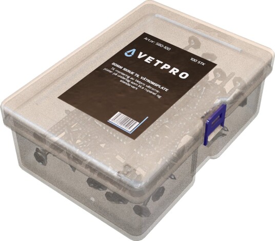Vetpro 80mm Skrue 100 Stk Vetpro 80mm Skrue 100 Stk