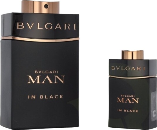 Bvlgari Man In Black Giftset 115 ml Eau De Parfyme Spray 100ml Eau De Parfyme Spray 15ml
