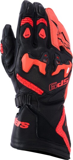 MC-Hansker Alpinestars SP-9 Svart /Rød /FluoL