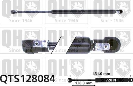 QUINTON HAZELL QTS128084 Baklukedemper
