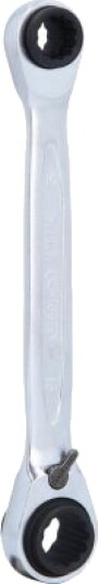 Ks Tools 503.4656 Dobbelthodet ringnøkkel med skralle i Kromvanadiumstål 10-13 mm