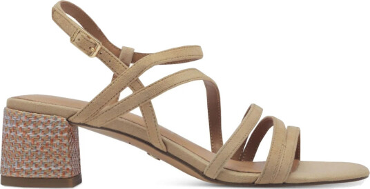 Tamaris Dame Sko Beige 39 EU,