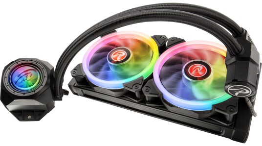 Raijintek Orcus 240 CPU All-in-One vannkjøler 12 cm Sort