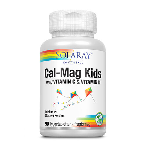 Solaray Kalsium Barn Vitamin C+Vitamin D 90 Tabletter Solaray Kalsium Barn Vitamin C+Vitamin D 90 Tabletter