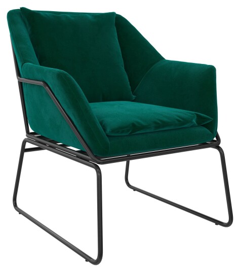 Dorel Home Loft24 Avery Loungestol, Grønn fløyel Unoliving 1716525-01-0 1716525-03-0 Dorel Home Loft24 Avery Loungestol, Grønn fløyel Unoliving 1716525-01-0 1716525-03-0