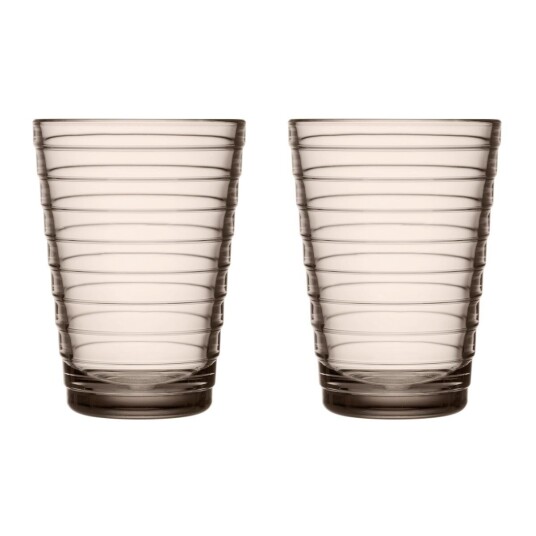 iittala Aino Aalto vannglass 2-pack 33 cl Lin iittala Aino Aalto vannglass 2-pack 33 cl Lin