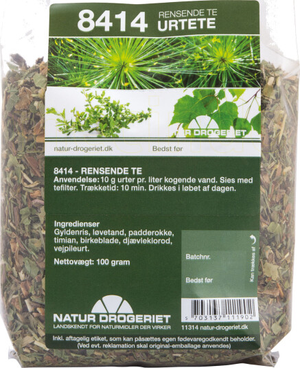 Natur Drogeriet Natur-Drogeriet 8414 Te - 100 g Natur Drogeriet Natur-Drogeriet 8414 Te - 100 g